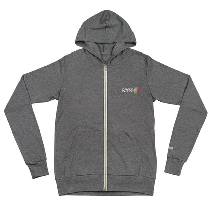 DiMEGA “Stripes” Unisex Zip Hoodie