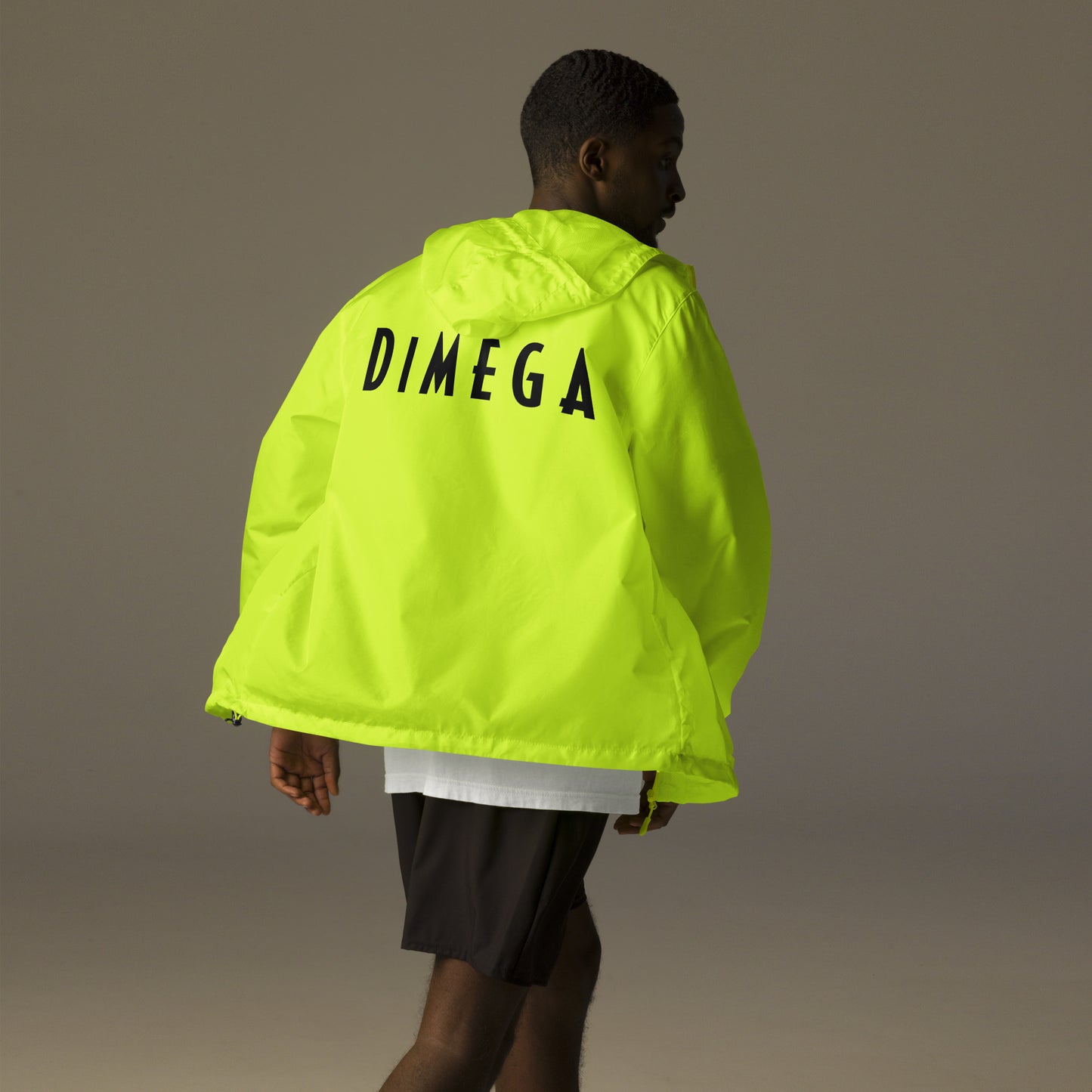 DiMEGA “Highlighter” Waterproof Windbreaker