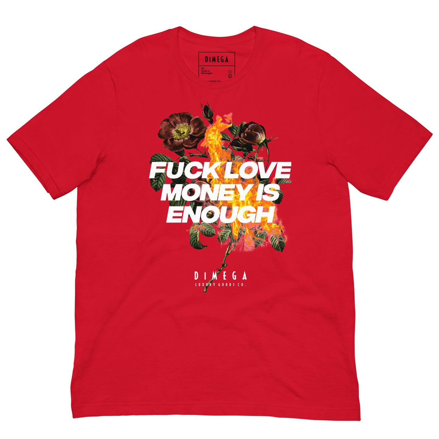 DiMEGA “Fuck Love” Unisex Tee